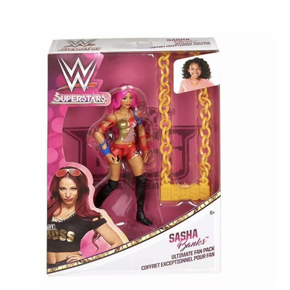 AEW/WWE Superstars Ultimate Fan Pack - Sasha Banks The BOSS‎ Mercedes Monè